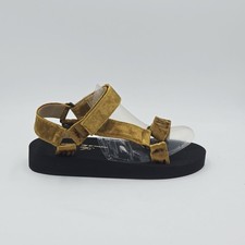 Chaussures Femme Anniel 38 Sandales Or Tissu 272DA