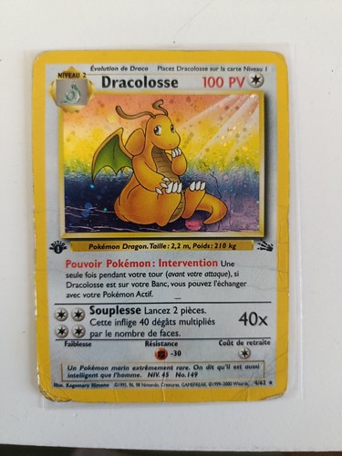 Dracolosse holo 1ere - holo, 4/62