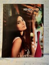 Publicité papier Parfum. Perfume Ad  Kenzo Amour de 2010