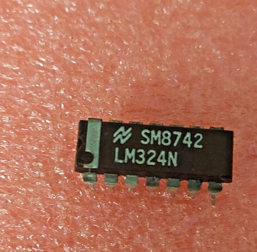 1pcs lm324n power quad op - lm324n,