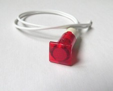 220V Rouge Carré Fluo Pilote