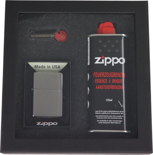 Zippo coffret cadeau - zippo, cadeau/chrome