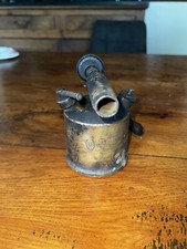 Ancienne Lampe a souder, chalumeau Gravure Canon 75