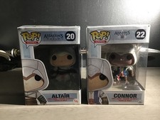 Lot de 2 funko pops assassin’s creed  occasion boites abîmées 