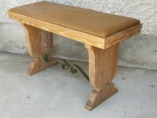 banc art deco jean Charles