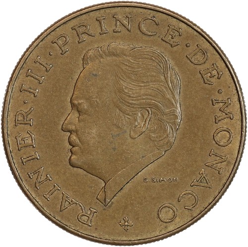 Francs rainier iii monaco - francs,