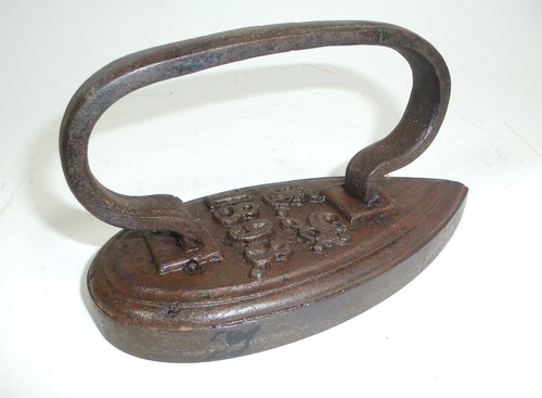 Ancien fer repasser 1893 - ancien, À