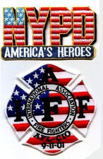 Pompier Afl-Cio 9-11-01 Feu