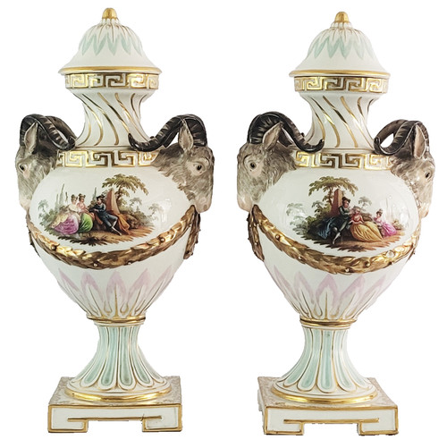 Paire vase pot pourri - de, pot-pourri