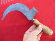 serpe serpette de vigneron viticulteur outil ancien