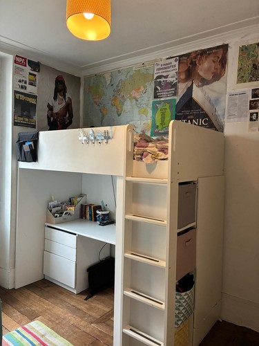 Lit enfant mezzanine ikea - enfant,