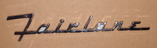 1955 ford fairlane - script, on