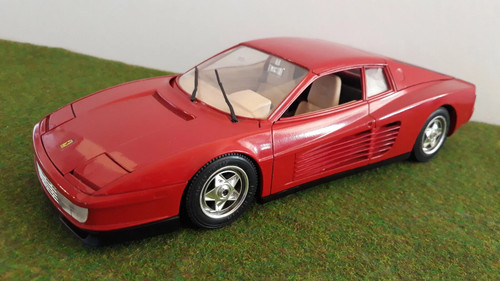 Ferrari testarossa 1984 rouge - ferrari,
