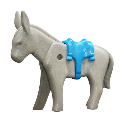 Playmobil âne avec - , selle