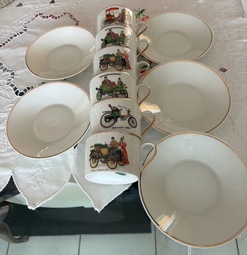 Rare six tasses café - six,