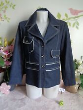 Vêtement occasion femme : Veste fine en jeans - T : 38 / 40 