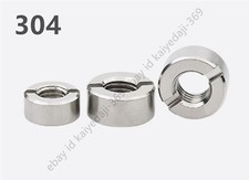 Écrou Rond Rainuré Avec