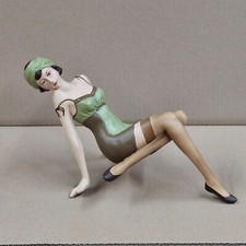 Figurine De Décoration Femme Pinup Rétro Années 50 32 Cm
