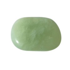 Pierres plates Jade vert -