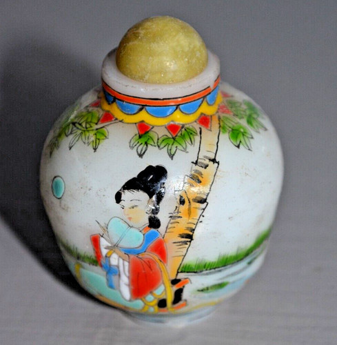 Ancienne bouteille tabac - de, à