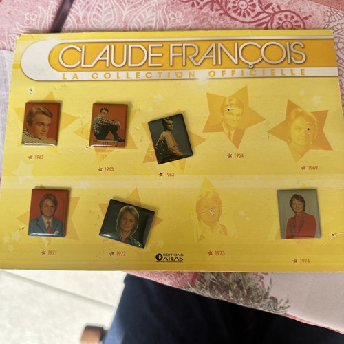 Pin claude françois - pin’s,