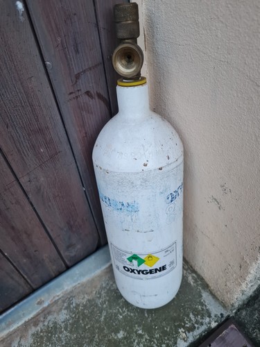 Bouteille pleine oxygene - 50%,