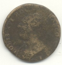 Louis xvi deniers 1792 - , an