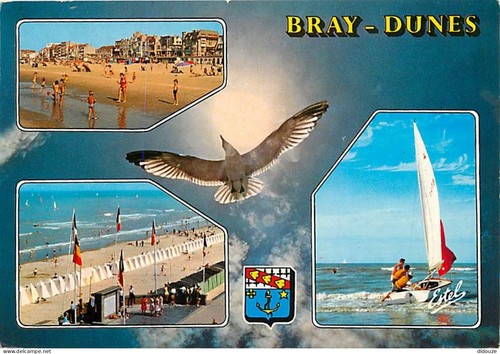 Carte postale bray - 59,
