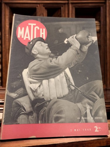 Ancien magazine paris match - magazine,