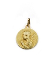 Médaille de baptême en or