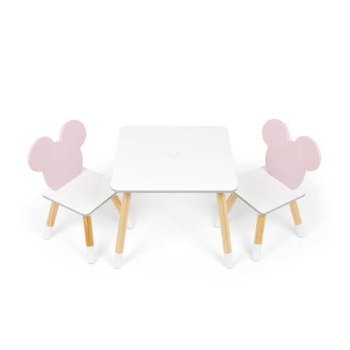 Ensemble table chaises en - et, 2