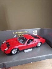 Lamborghini Miura Rouge 1:18 Tonka Polistil + Boîte