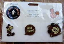 DISNEY STORE SET DE 3 PIN'S