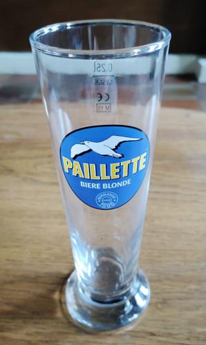 Verre biere paillette - -, a