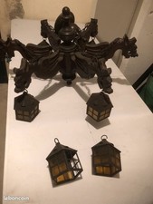 Lustre en bois de style