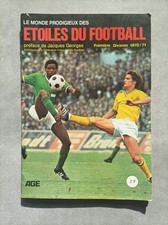 RARE Album complet avec 28 autographes ETOILES DU FOOTBALL 70/71 AGEDUCATIFS