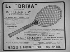 PUBLICITÉ DE PRESSE 1909