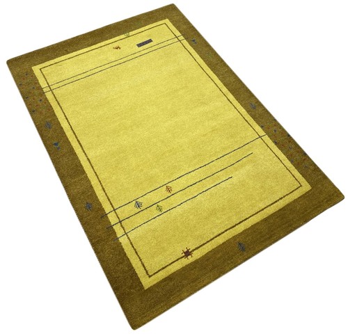 Tapis gabbeh 100 laine or - 100%,