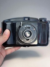 Appareil Photo Argentique MIOM Photax Boyer Paris en bakélite + Étui 