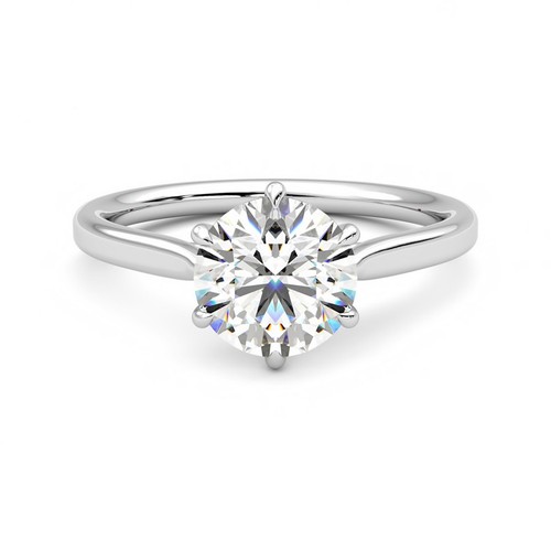 Bague designer platine 950