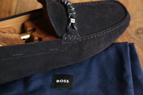 Mocassins hugo boss bleu - mocassins,