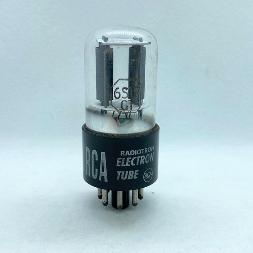 6sl7gt rca foil getter nos - rca,