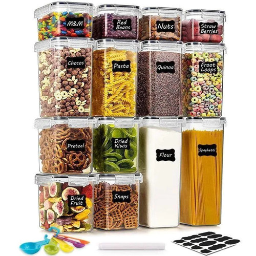 Lot boîtes rangement - 14,