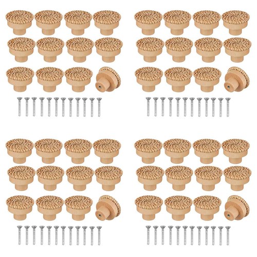 Boutons commode rotin - de,