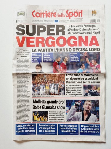 Corriere dello sport août - sport,