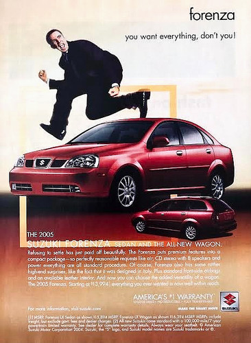 2005 suzuki forenza - suzuki, sedan