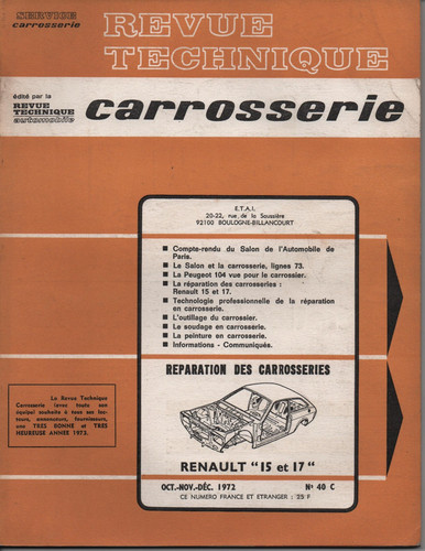Revue technique auto rta - technique,