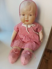 Ancien Poupon chiffon sic snf