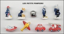 SERIE COMPLETE DE FEVES LES PETITS POMPIERS