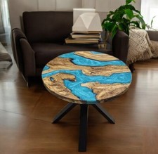 Rond Bleu Résine Époxy
